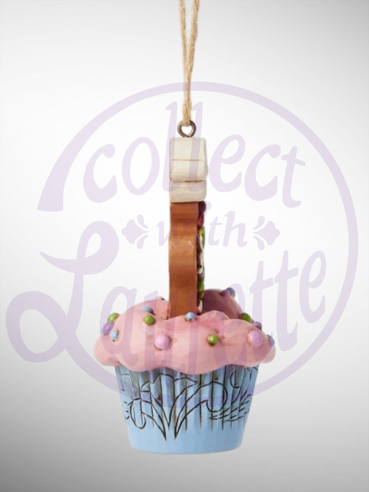 Jim Shore Gingerbread Christmas - Gingerbread Cupcake Ornament